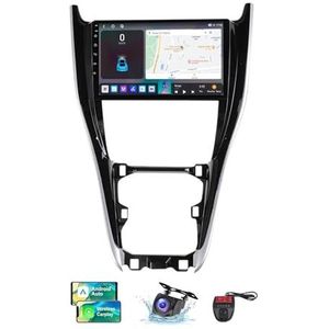 Voor Toyota Harrier XU60 2013-2020 Android 13 Carplay Autoradio 9 inch Scherm Radio Wireless Android Auto BT 5.0 Handsfree 4G WiFi FM/RDS/DAB+ Radio HiFi Achteruitkijkcamera + DVR(NF-7)