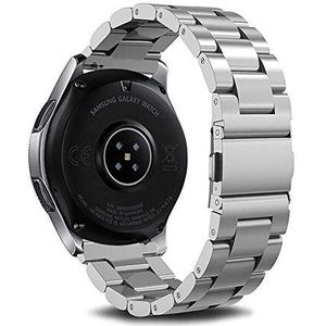 Horlogeband Horlogeband 46 mm 42 mm roestvrij stalen band metalen band voor Samsung Gear S3 Frontier armband (kleur: zwart, maat: for Gear S2)