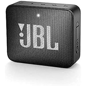 JBL GO 2 Waterdichte, Draagbare Bluetooth-Luidspreker met Handsfree-Functie, tot 5 uur Muziekplezier met Slechts Één Acculading, Zwart