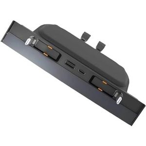 Docking Station Met Telescopische Touw USB Hub Splitter Meerdere Apparaat Opladen & Gegevensoverdracht Center Console Accessoires Intrekbare Kabel Adapter