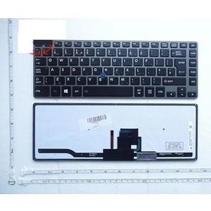 US/UK/UI/SP/FR/laptoptoetsenbord voor Toshiba voor Portege Z30-A Z30-B Z30-C Z30T-A Z30T-B Z30T-C/Z40-B Z40-A Z40-AK/AB Z40T-A R30-AK/A(Coffee)