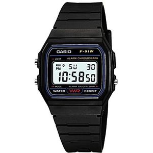 Casio Horloge Uniseks F-91W-1YEF