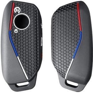 Sleutelbehuizing houder Autosleutel Case Sleutelhanger Voor Bmw Serie 7 735i 740Li X7 X1 U11 2023 I7 G07 Lci Xm 2023 Siliconen Houder Klep Accessoires Sleutelbehuizing(4)