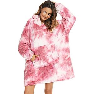 YEPLINS Oversized Deken Sweatshirt Hoodie, Draagbare Hoodie Sherpa Hoodie Sweatshirt, Zachte Warme Hooded Deken Giant Hoodie