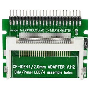 ASHATA CF naar 2,5 inch 44Pin IDE HDD, Compacte Flash CF-geheugenkaart voor 2,5 inch 44Pin IDE Laptop SSD HDD Adapterkaart