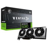 MSI GeForce RTX 5080 VENTUS 3X OC - Videokaart - 16 GB