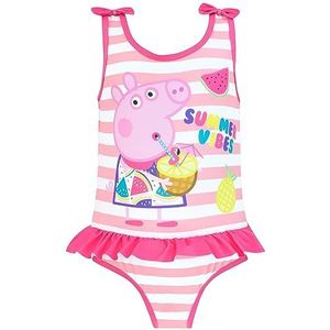 Peppa Pig Zwempak | Meisjes Zwemkostuum | Zomerse Eendelige Meisjesbadpakken Roze 98