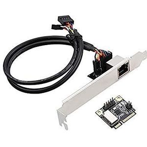 NIEUWE MINI PCIE Gigabit Netwerk Adapter kaart 10/100/1000M met RTL8111H Chipset
