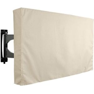 Outdoor tv-hoes buiten tv-hoes 600D zwaar belastbaar Oxford-materiaal voor 61 tot 75 cm tv met afstandsbediening tas waterdicht en stofdicht tv-hoes buitenbehuizing (kleur: 4, maat: 50 x 52 inch)
