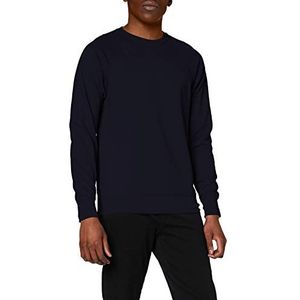 Fruit of the Loom Mannen Raglan Lichtgewicht Trui - blauw - L