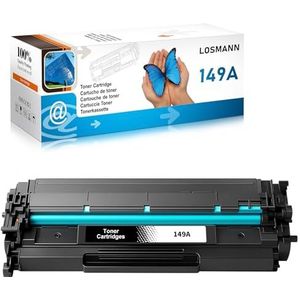 LOSMANN 149A Toner met chip compatibel met HP 149A W1490A voor HP Laserjet Pro 4102fdw 4002dn 4102dw 4102fdn 4002d 4002dw 149X W1490X (1 zwart)