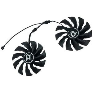 2 stuks/set GPU-koeler, grafische kaartventilator, DIY T129215BU PLD10015B12H voor MLLSE RTX3070 RTX 3070 8GB gaming(DIY Type A)