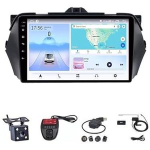 9 Inch Autoradio Voor Suzuki Alivio Ciaz 2014-2018 Carplay Android Navigatie GPS Bluetooth Multimedia Speler Smart Automotive Systeem(WIFI 2G+32G)