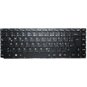 Laptop verlicht toetsenbord voor MEDION voor AKOYA E4271 MD61417 MD61649 MD61579 MD61263 MD61264 MD6216 Zwart Belgisch/Duits/Zwitsers(German GR)