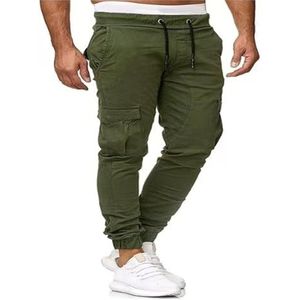 Herenjoggingbroeken, Tailletrainingsbroeken, Cargobroeken, Warme Joggingbroeken, Sportbroeken, Casual Chinobroeken, Vrijetijdsbroeken, Fitness(Army Green,M)