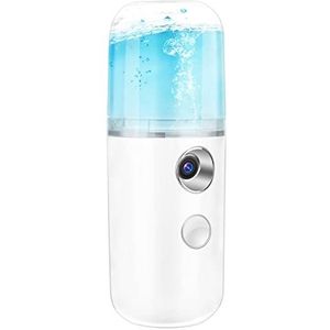 Nano Mist Sprayer, mini-nevelsproeier, mini-mobiele telefoon vochtspray, nevel-gezichtsstomer, hydraterend, oplaadbare gezichtsbevochtiger, voor huidverzorging (30 ml)