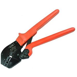 Double Pipe Line drukken Tang for het krimpen van 2 * 6-16mm² adereindhulzen adereindhuls Krimptang Geschikt voor toepassingen in de automobiel