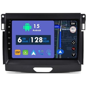 RoverOne Autoradio GPS voor Ford Ranger 2016 2017 2018 2019 Carplay Android Auto Stereo Hoofdeenheid Bluetooth WiFi Radio Speler Sat Navigatie