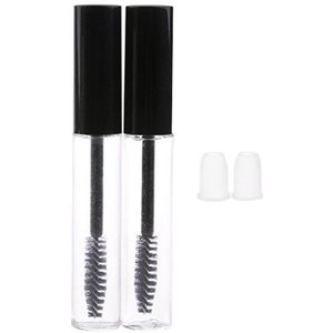 2 Pcs 7Ml Plastic Hervulbare Lege Mascara Wimper Groei Olie Buis Fles, wimper fles