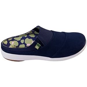 Spenco Dames Siesta Bokeh gelaagde mule, donker marineblauw, 8 UK, Donkere marine, 41 EU