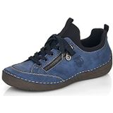 Instapper - Jeansblauw - Met Elastische Instap - Laag Hak