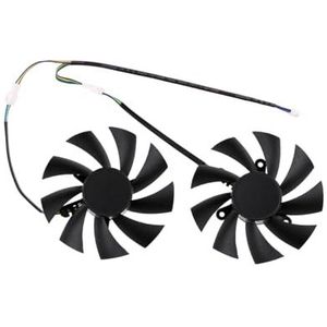87MM GA92S2U 12V 0.46A 4PIN koelventilator voor ZOTAC voor GeForce RTX 2070 2080 super 2080Ti AMP Edition grafische kaartkoeler(Black 2-Fan)