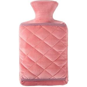Warmwaterflessen Afneembare stoffen hoes Verdikte explosieveilige warme buik Water Vullen met water Warme handtas Verwarmingsproducten-04alleen stoffen tas, SPANJE