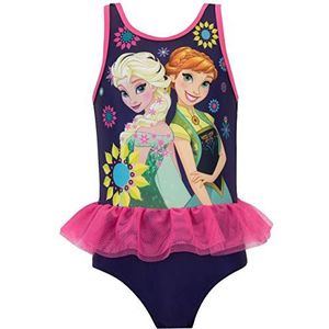 Disney Frozen Zwemkleding | Anna En Elsa Zwemkleding | Eendelige Zwempakken Voor Meisjes | Officiële Frozen Merchandise | 98