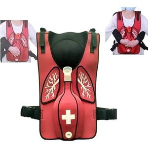 anti-verstikkingsapparaat, Simulatietraining for luchtwegobstructie met vest en rugschot(Adults)