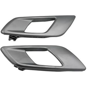 Auto interieurdeurgrepen Voor Ford Voor Ranger Voor Everest 2015-2019 Zilveren Deur Binnenhendel Voor Rechts Links Interieur AB3921971 AB3921970(1 pair SILVER)