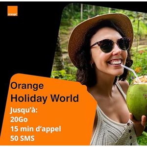 Orange Holiday World – tot 10 GB internetgegevens 4G / LTE geldig over de hele wereld