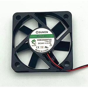 5CM KDE2405PFVX 5010 24V 2.2W 50 * 50 * 10MM 2-wire inverter fan