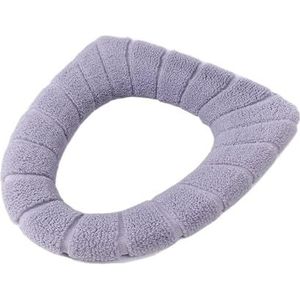 Toiletbrilkussens, Universele toiletzitting kussenhoes veelkleurig(Grey)