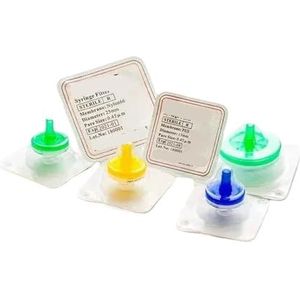 Spuitopzetfilter 10 stuks/partij laboratorium nylon/PES/PTFE steriel naaldtype filter 13mm 25mm 33mm 0,22um/0,45um membraan spuit filter (13mm 0,22um PES)