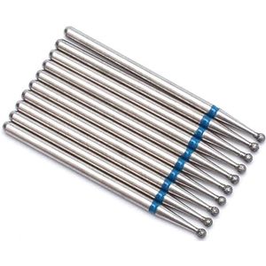 Nagel Boren Set voor Manicure, Diamant elektrische nagelboortjes for manicure en pedicure, 10 stuks, veelkleurig(T26-31)