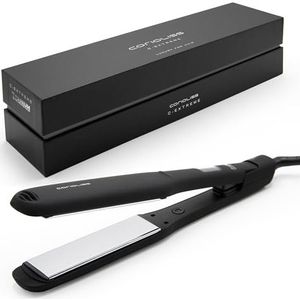 Corioliss stijltang | stijltang voor vrouwen | titanium platen en curling voor fijn haar | professioneel ijzer met temperatuurregeling (C-extreme)