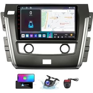 Android 13 QLED Autoradio voor Nissan Patrol 6 Y62 2010-2020 - Ingebouwde DSP/Carplay/Android Auto - Camera + DVR - 10 inch 2 Din - Stuurbediening - FM AM RDS DAB Radio - BT 5.0(NF-3)
