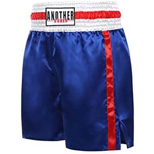 MMA Muay Thai Shorts Fighting Training Shorts Vechtsport Kickboxing Kleding Shorts voor volwassenen en kinderen,Blauw,3XL