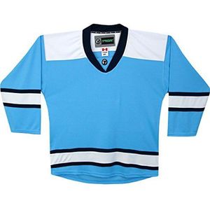 TronX Speelkleding DJ300 ijshockeyshirt, senior, Pittsburgh Penguins - Sky Blue, S