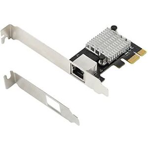 Allowish PCI Express 2.5g Gigabit Etherent Netwerk Lan Card 2500Mbps Intel I225 Spaanders