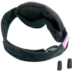 Cabeau Slaapmasker Midnight Magic Inclusief oordopjes - Grijs