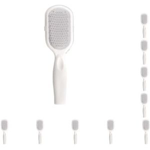 10 Set Van Voet Eelt Rasp Thuis Skins Schrobben Gereedschap Wrijven Accessoires Pedicure Accessoire Vrouwen Mannen Dode Huid Verwijdering Scrubber Wit