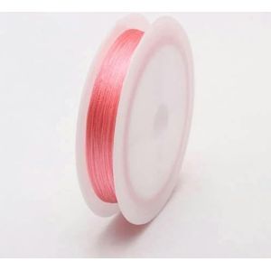 0,3/0,5/0,7/1,0 MM gemengde veelkleurige opties nylon draad lijn/draad/touw choker oorbellen armband ketting sieraden maken-watermeloen rood 026-0,7 mm 9s 33,0 m