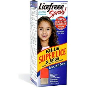 Grabber - Instant Licefreee Buitenspuitende Klem, Luizen Behandeling Spuitfles