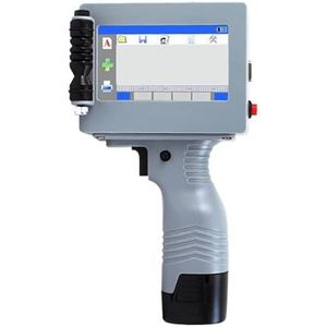 Handheld Intelligente Inkjetprinter Kleine Machine Productdatum Voedselverpakkingscode Machine Batchnummer Veegspray