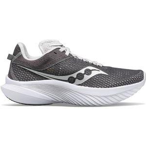 Saucony Kinvara 14, damessneakers, metaal/wit, 44 EU