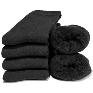 Occulto - Bille - Thermosokken - Zwart - Pak van 6