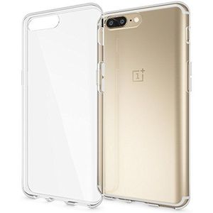 NALIA Hoes voor mobiele telefoon, compatibel met OnePlus 5, ultraslim, zachte TPU siliconen case, cover, kristalhelder beschermhoes, dun, doorzichtig, etui, telefoonhoes, backcover, skin smart-phone