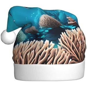 MYGANN Diepzee Walvissen Unisex Kerst Hoed Voor Thema Party Kerst Nieuwjaar Decoratie Kostuum Accessoire