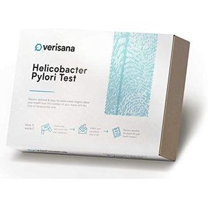 Verisana Helicobacter pylori-test – Helicobacter Zelftest – Helicobacter Ontlastingstest Identificeert Helicobacter pylori-bacteriën in de Darm – Helicobacter-behandeling Vanuit huis